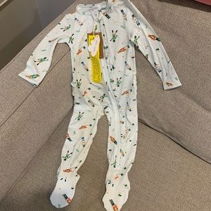NWT ANGEL DEAR NUTCRACKER ZIPPER FOOTIE